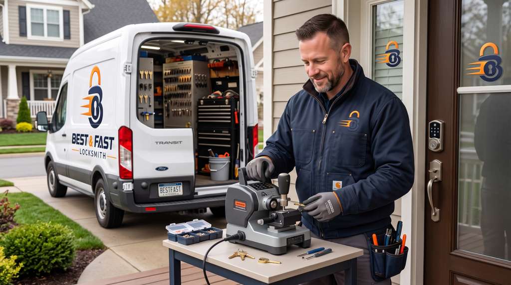 Automotive locksmith service